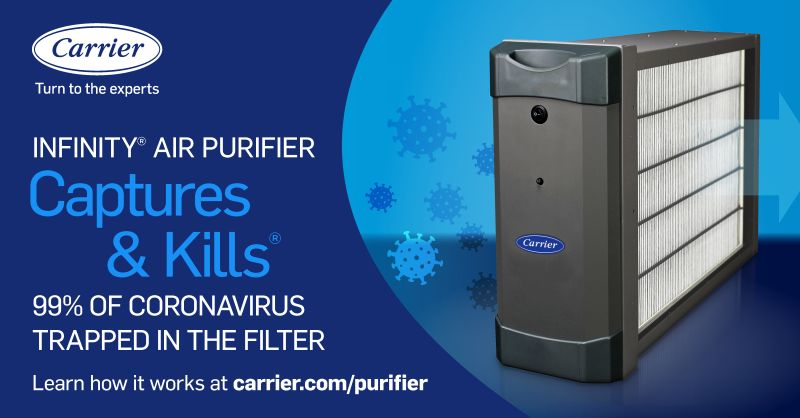 Carrier Advertisement For Air Purifier