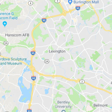 Map Of Lexington, MA